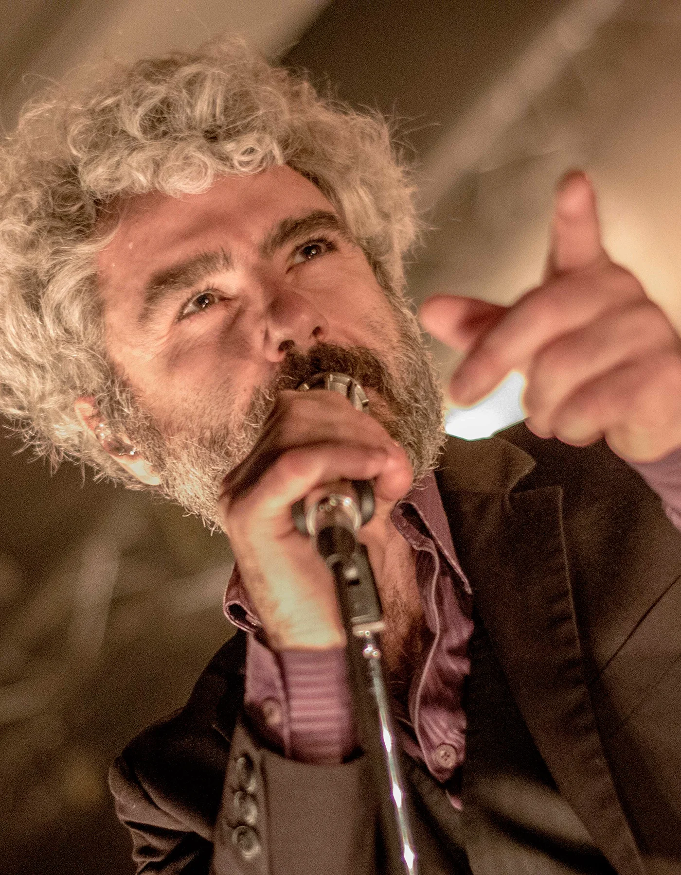 Abrahám Boba, de León Benavente, en concierto